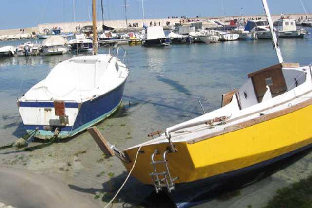 Torre a Mare, la sabbia ha invaso il porto: inquinamento e danni
